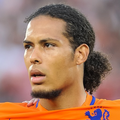 Virgil van Dijk portrait